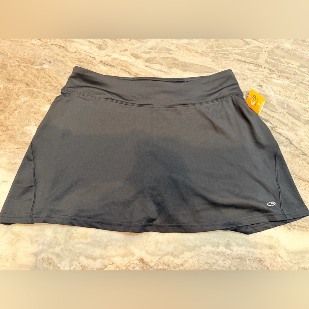 Champion Black Athletic Skort Women’s Medium NWT Performance Tennis Golf